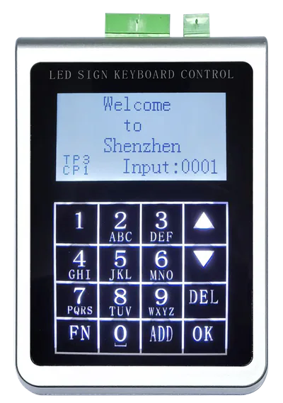 LCD keypad box
