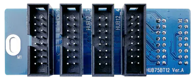 HUB75to12 adapter board for HUB12 modules